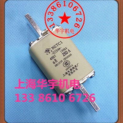 飞灵 快速熔断器 NGTC1-400V 方管刀形熔芯 RS32 250A 保险丝