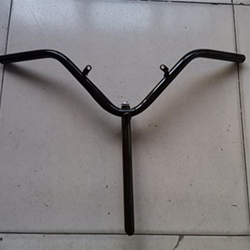 电动车车把 简易款车把 配头罩车把龙头 简易款龙头前大把幻影