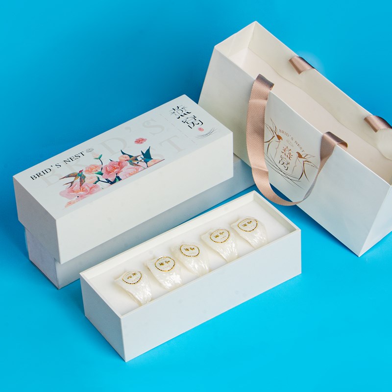 燕窝包装盒202年新款通用公司送礼定制礼品盒克燕窝简易盒子
