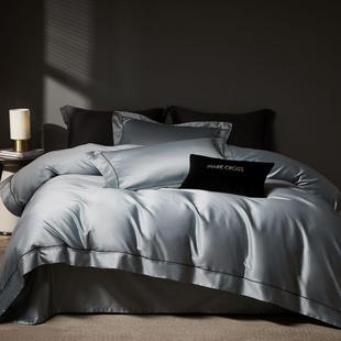 140支双股阿瓦提纯棉长绒棉四件套全棉轻奢纯色床单床上用品MLC