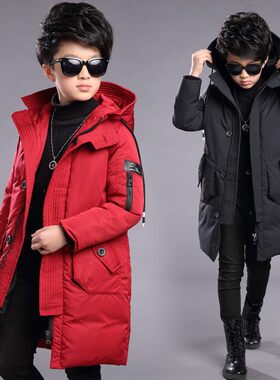 6男童7儿童8中长款9羽绒服10黑灰加厚11外套12大童13岁棉袄衣服冬
