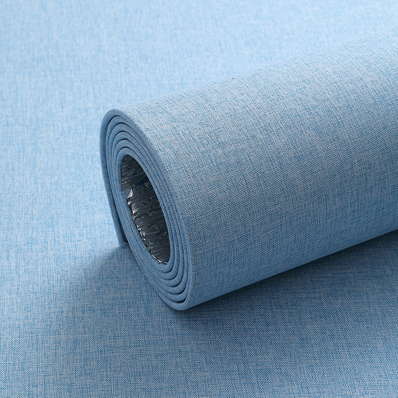 亚麻墙布自粘加厚墙贴卧室软包墙板装饰壁纸防水防潮电视背景墙纸