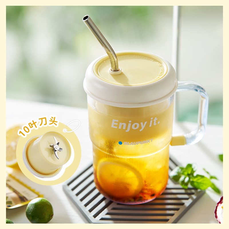 蓝宝榨汁机小型便携式家用迷你水果榨汁杯果汁杯电动炸汁202新款