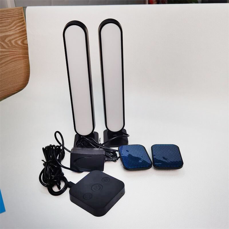 老美原单!氛围灯电竞房间电脑桌面创意LED音乐音响节奏声控感应