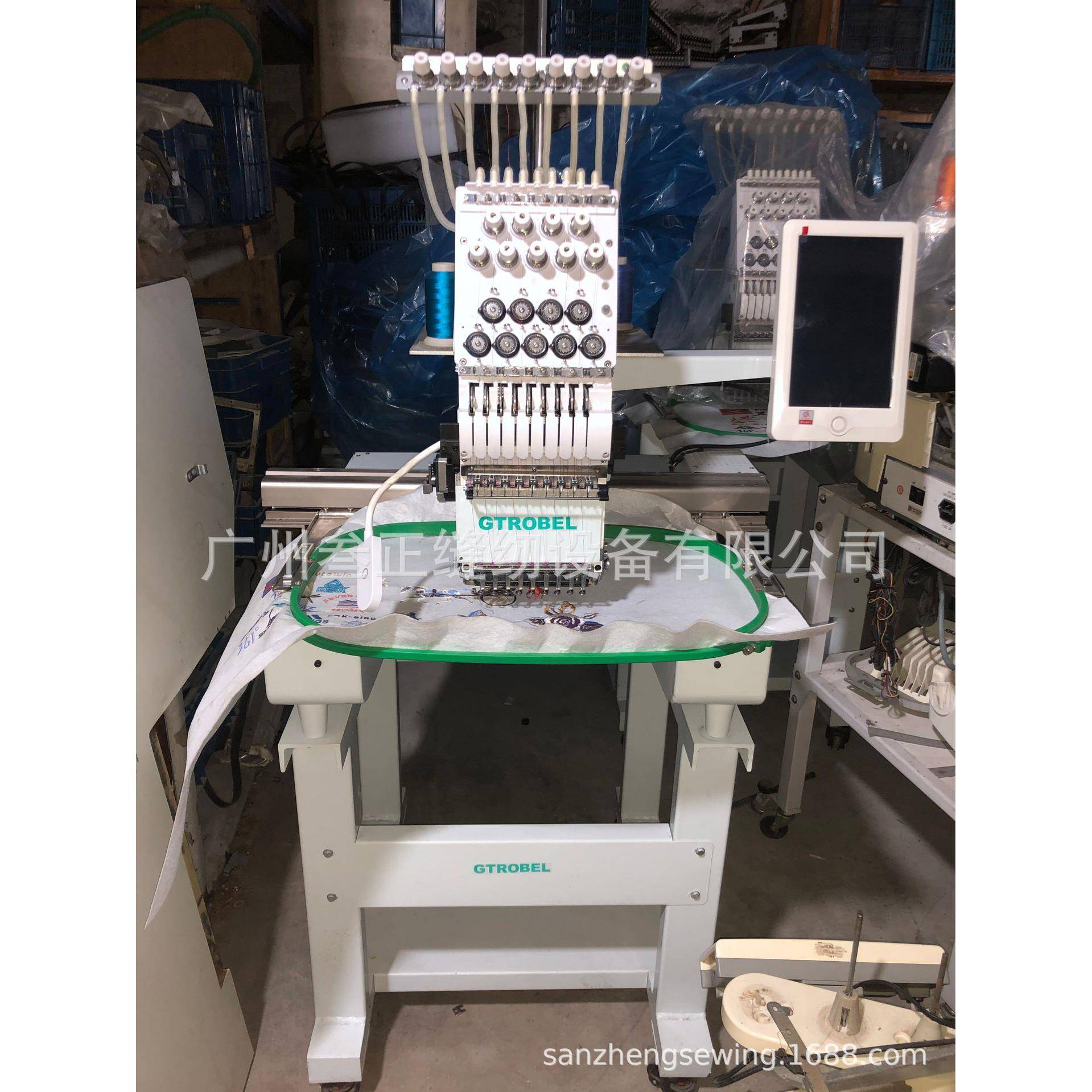 全新国产电脑单头绣花机电脑刺绣机商用绣花机服装性行业