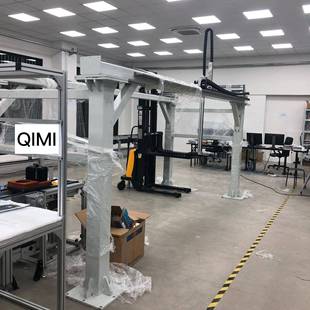 厂家非标桁架齿轮齿条滑台模组单轴机械手第七轴机器人