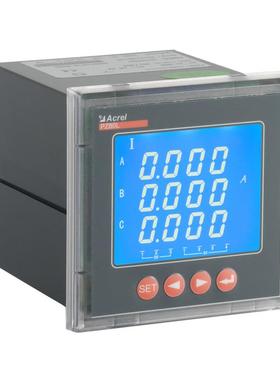 安科瑞PZ42L-E4/HC三相谐波检测电力仪表485通讯功能开孔108毫米