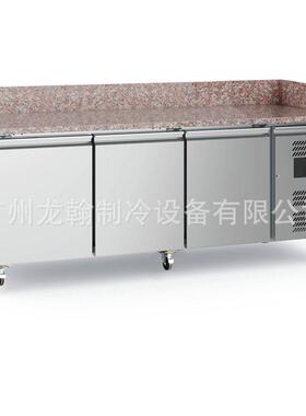 出口欧洲不锈钢冷藏柜冰箱厂家披萨冷藏操作台商用沙拉台