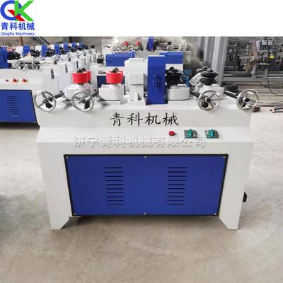 高速木棒圆棒机方木找圆机条2-6厘米木QK-80棒扫自把圆备设动送料