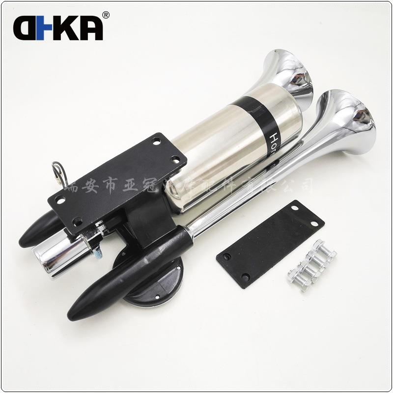 DHK亚AS140A冠-AS140A现12AV/24V双管火箭叭炮货气喇带储气罐延音