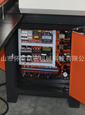 HT45衣度头全铝门护角柜双45度护一体机45°双切角锯双头锯355双