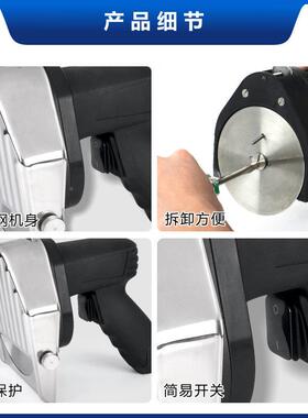 AS910AKI山崎商用多功能持切机土其中肉东电动烤肉切耳片机手割肉