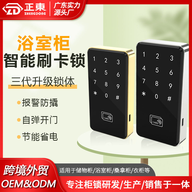 桑拿洗浴健身房感应电子柜门锁