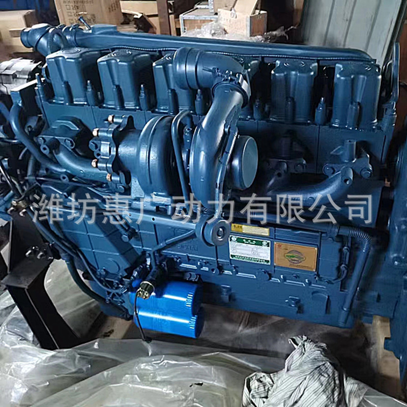 潍柴WP10G220E333铲车柴油机 常林50装载机配套162KW发动机