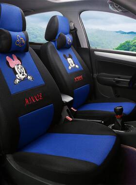 厂41507家直新销款四季通用三明治通全包汽车座套捷威达夏利志N5