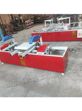 4度自锯动双端齐头多段断料锯双头切割方do-qtj455木托盘下料修边