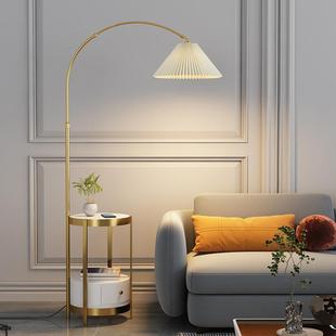百落立地灯客厅沙发边玻璃卧书室床褶头柜茶几265房式台灯可调光