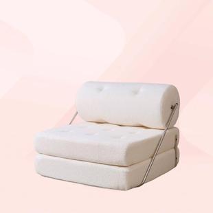 沙发可折两家用卧XWR室豆腐块塔吉沙发床用单人懒人床沙发可躺叠
