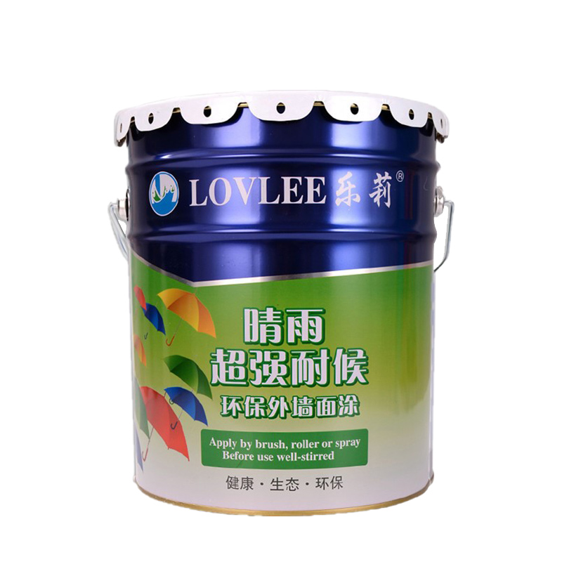外墙漆防水防晒乳胶漆墙面耐久彩色白色自刷室外内墙油漆家用涂料
