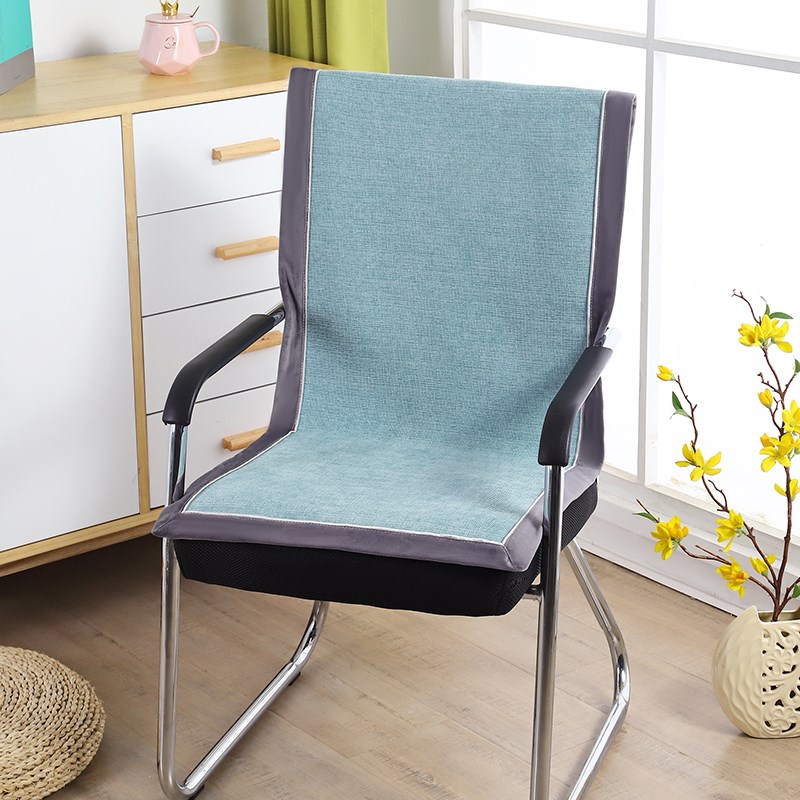 电脑椅子套罩2024新款老板椅靠背一体垫子座椅保护套办公椅坐垫套