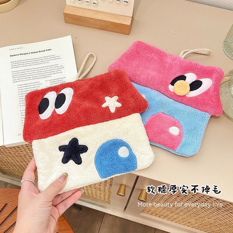 可爱擦手巾挂式吸水加厚厨房抹布卡通擦手帕毛巾洗手小方巾卫生间,家庭/个人清洁工具,厨房擦手巾,淘宝优惠券,粉丝福利购,淘宝优惠卷