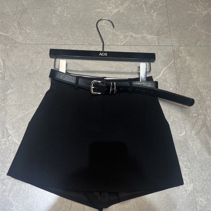 高腰短裤裙女2024春秋新款显瘦A字阔腿裤百搭裙裤休闲西服裤,女装/女士精品,休闲裤,淘宝优惠券,粉丝福利购,淘宝优惠卷