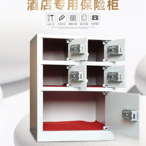 5个门大堂前厅台总台贵重物品保险箱柜五个格子双钥匙锁保管箱