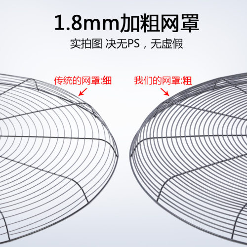 工业电风扇强力工厂烧烤商用落地扇除甲醛大功率摇头墙壁挂牛角扇
