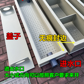 新型锦鲤鱼池过滤器滴流盒大型滴滤盒鱼箱外置上过滤干湿分离鱼缸