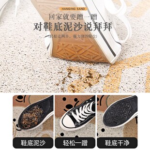 快递外卖放门口地毯门外蹭脚垫2024新款耐脏丝圈家用电子入户门