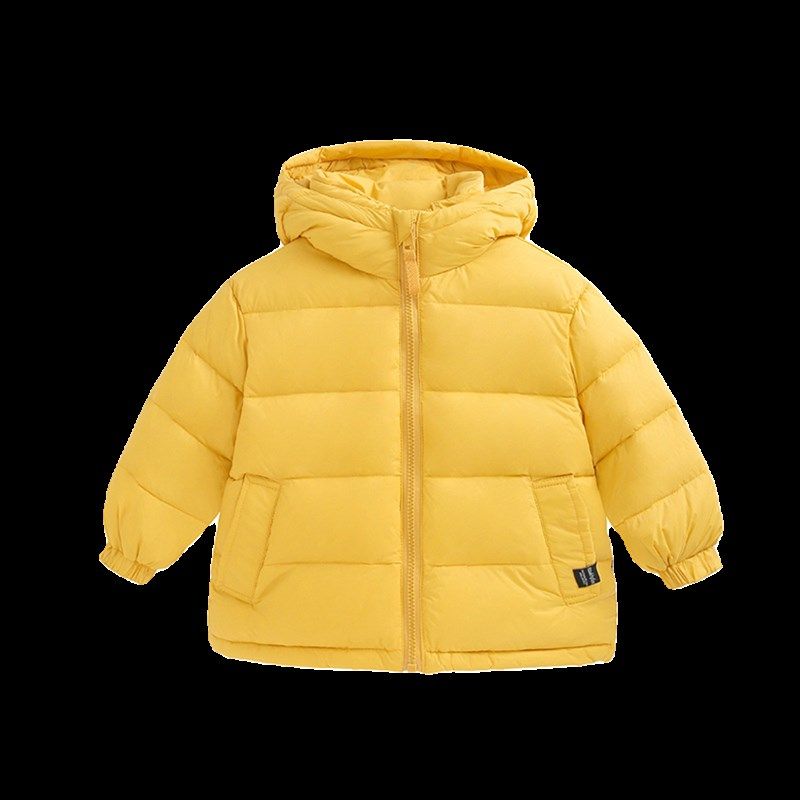 儿童羽绒衣女款冬季中大童极寒加厚女童轻薄棉服男童秋冬季外套冬