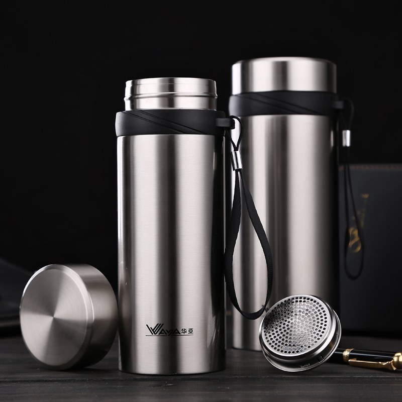华亚保温杯大容量户外304不锈钢水杯男女士便携水壶车载茶杯杯子