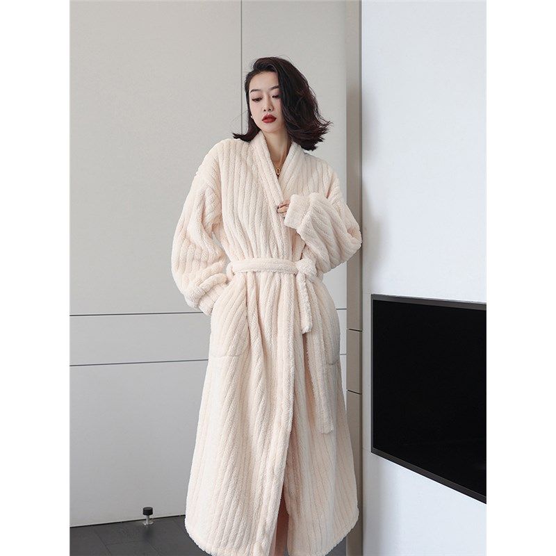 情侣睡衣女秋冬季珊瑚绒加厚保暖长款性感网红风毛绒男士睡袍浴袍,女士内衣/男士内衣/家居服,睡袍/浴袍,淘宝优惠券,粉丝福利购,淘宝优惠卷