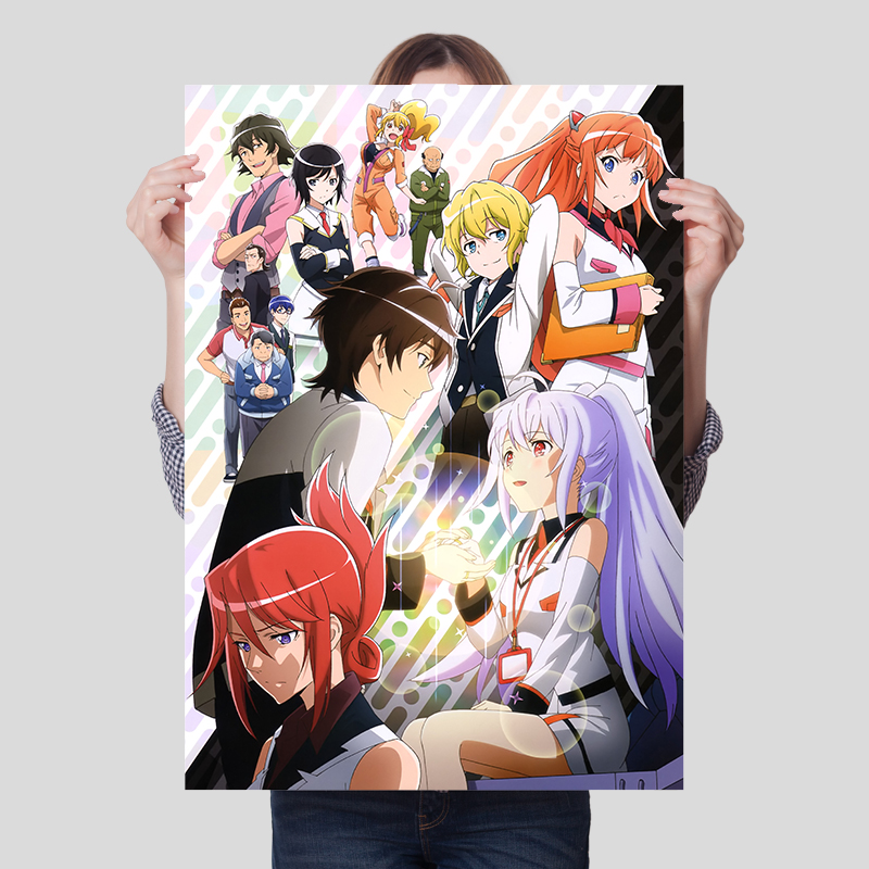 可塑性记忆海报艾拉绢岛满二次元动漫宿舍卧寝室墙贴自粘周边壁纸