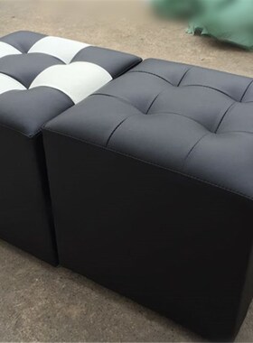 小凳子换鞋凳时尚沙发凳皮凳穿鞋坐墩梳妆矮凳方凳儿童凳活动软包