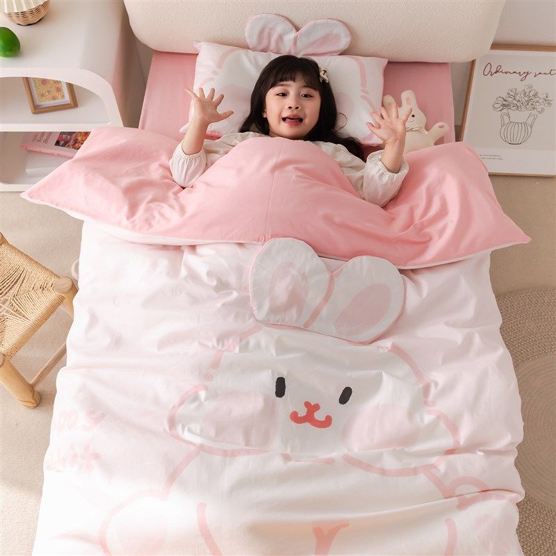 a类纯棉幼儿园被子三件套宝宝入园专用儿童床品被套被褥六七件套,婴童用品,婴童床品套件,淘宝优惠券,粉丝福利购,淘宝优惠卷