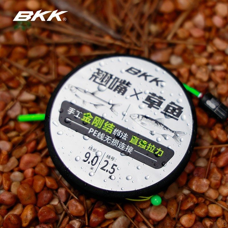 BKK翘草鳊主线组成品绑好套装大物PE竿稍结加固强拉力翘嘴草鱼,户外/登山/野营/旅行用品,线组,淘宝优惠券,粉丝福利购,淘宝优惠卷