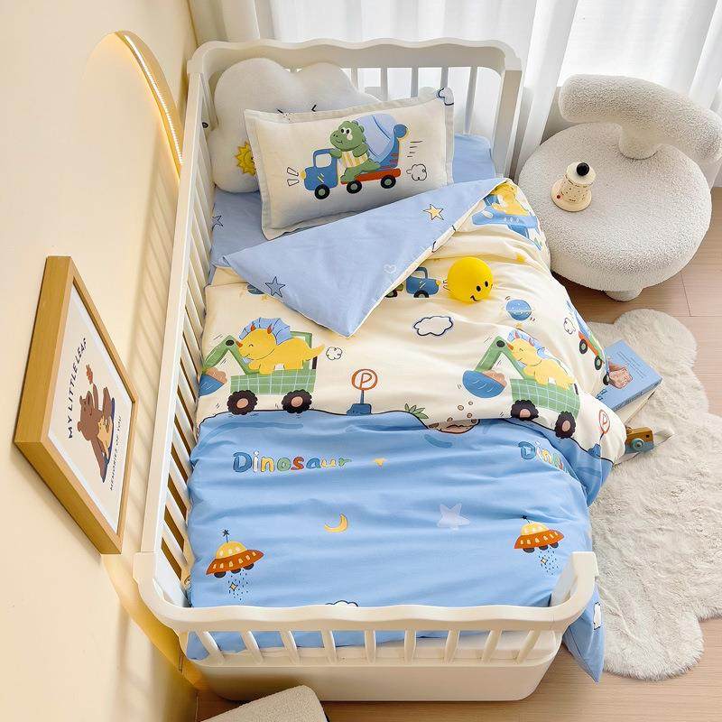 纯全棉套件童棉幼园三儿件套宝宝全棉被午套睡被子六件套儿被套多,婴童用品,婴童床品套件,淘宝优惠券,粉丝福利购,淘宝优惠卷