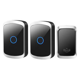 自发电防叫水无线家用电门控铃超远距离免插老电子遥玲人HPF呼按