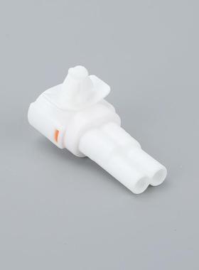 连DJ701222.2DNB-1-雾灯防水插头2p2孔2芯汽车防水接器接插件