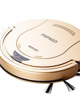 PapaGo扫全地机器体38272人超薄家拖用智能吸尘器自动擦地地机清
