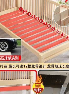 实木儿接童拼接床榉木护栏可升宝床婴幼降儿AIA平床加宝宽大床边