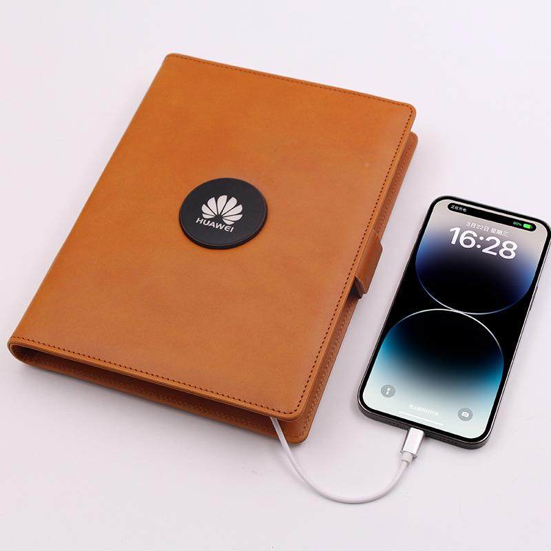 新款吸无605线充磁电笔记本多功能充电记事A5活页笔本可印本LOG记