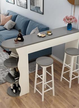 吧台桌用简约现代小户型客靠墙隔断玄关62545家酒柜沙发边厅轻几