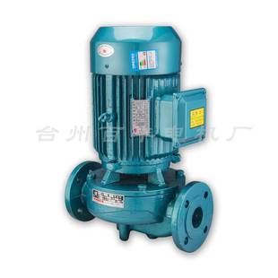 铸铁边立式管道泵 电动封闭式叶轮单吸单级清水泵厂家直销管道泵