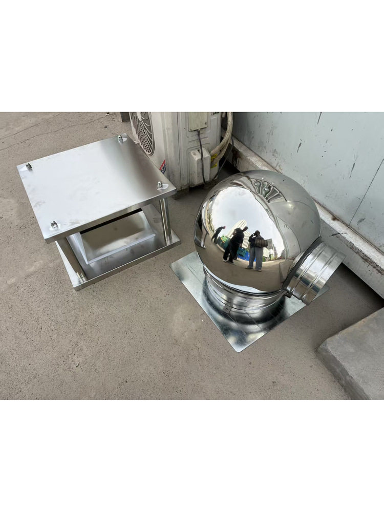 止回式烟帽风帽无动力通风器屋顶风机风球排烟防倒灌风帽指挥式帽