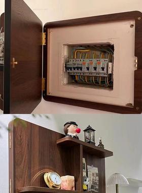 表电箱装饰画202配5新款简约打孔电箱挂DVK画改造置免物架电闸箱