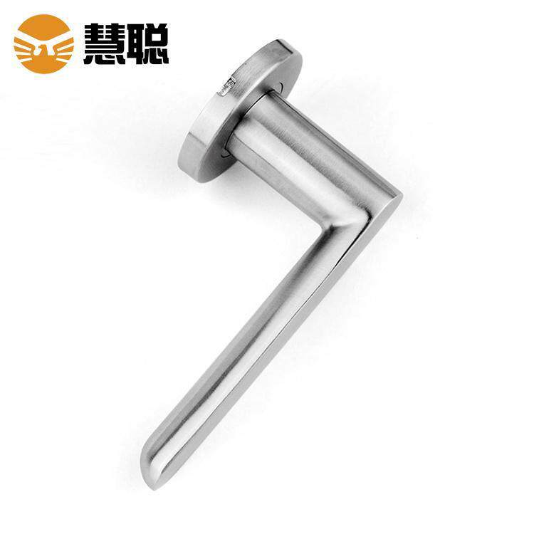 慧KVV聪34不锈0C钢分体锁H3022执手锁方盖圆室内门盖锁办公门锁