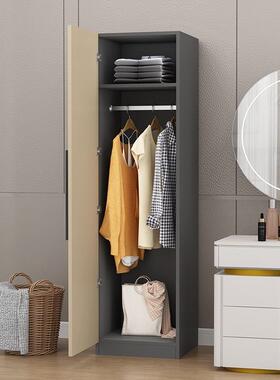 单衣门柜人2米储CVC物立现代中式阳台简易木质收柜纳卧室衣成橱边