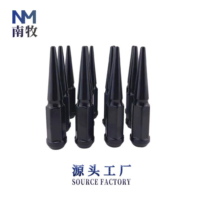 车轮胎螺汽母毂改装螺丝厂家11安2MM尖头19HEXWHE轮J112ELNUT全